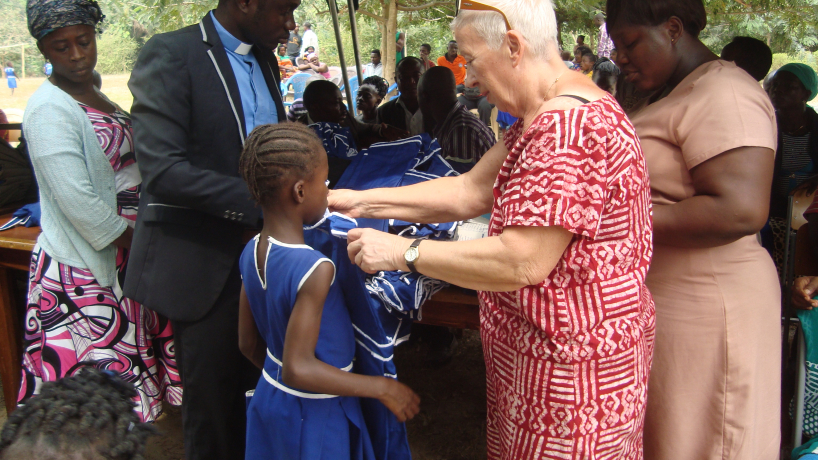 Hilfe vor Ort für die Menschen in Ghana