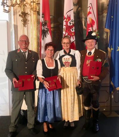 Hohe Auszeichnung für drei Wörgler