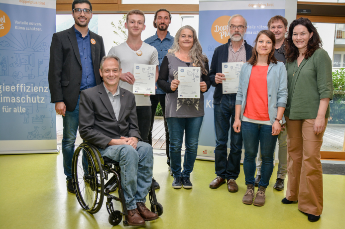 Initiative DoppelPlus: Ehrenamtliche Energie- und Klimacoachs erhalten ihre Urkunden