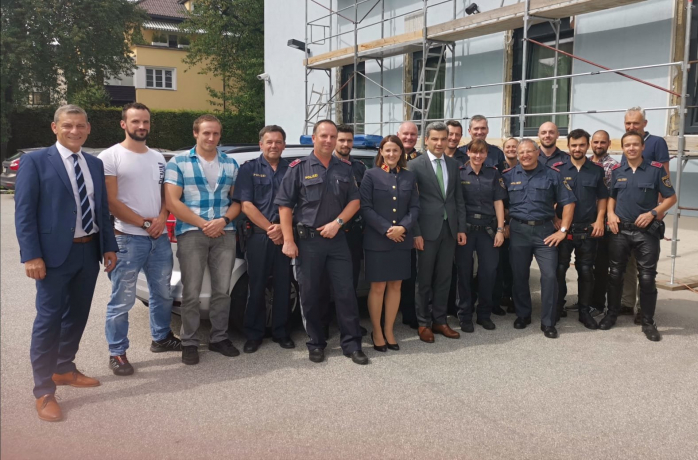 Innenminister zu Besuch in Wörgl Innenminister zu Besuch in Wörgl
