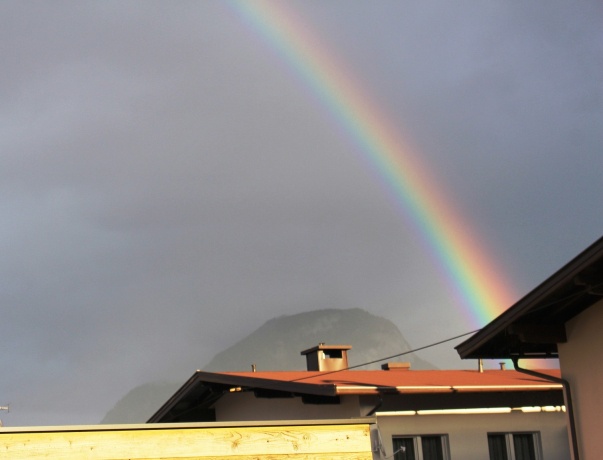 Kein Schnee, aber einen Regenbogen... Kein Schnee, aber einen Regenbogen...