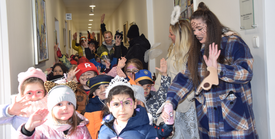 Kindergartenkinder besuchten Stadtamt