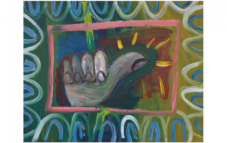 Kunstausstellung - Kevin Coyne, egone und Peter Piek