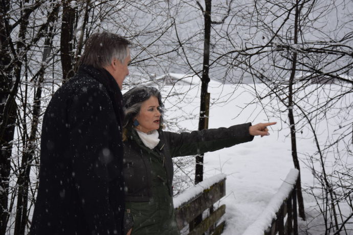 Lokalaugenschein der Bürgermeisterin