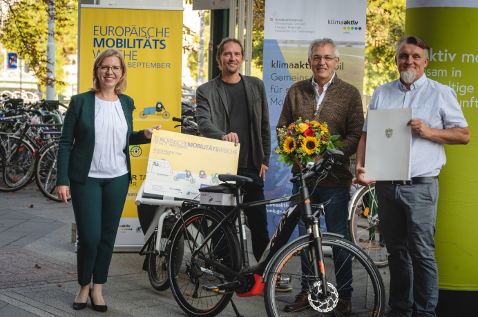 Österreichische Mobilitätswoche: 1. Platz für Wörgl