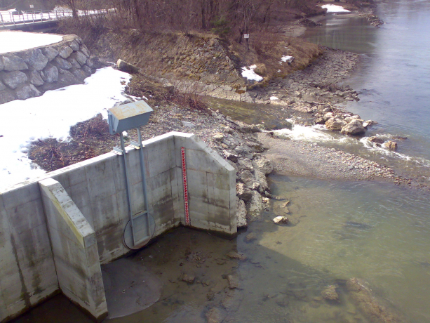 Pegel der Stadtwerke Wörgl am Inn Pegel der Stadtwerke Wörgl am Inn