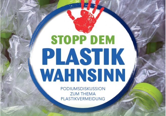 Podiumsdiskussion zum Thema Plastikvermeidung