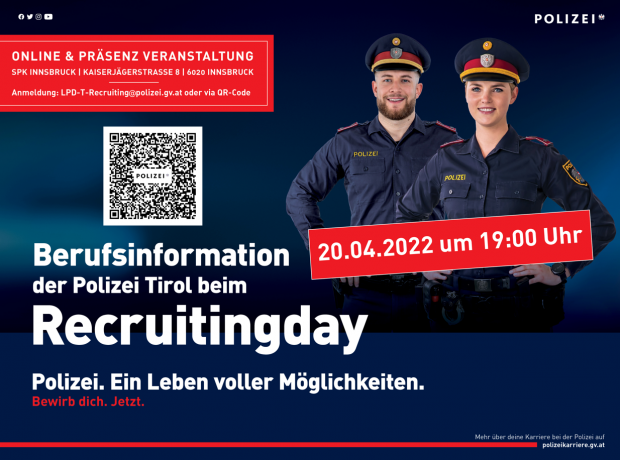 Polizei lädt zum Recruitingday