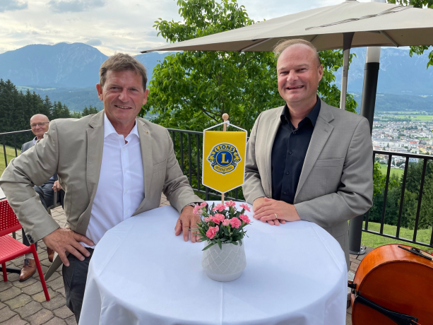 Präsidentenwechsel beim Lions Club Wörgl
