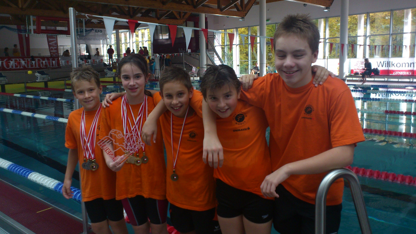 Schwimmclub Wörgl erfolgreich beim 30. Internationalen SU GENERALI Meeting in SALZBURG 