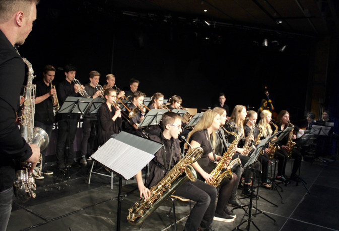 Semester-Schlusskonzert der LMS Wörgl zum ersten Mal in Angath