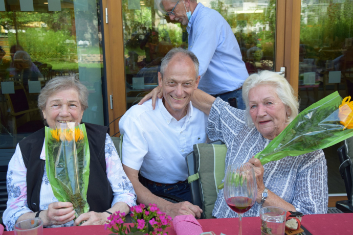 Seniorenheim ehrt Geburtstagskinder