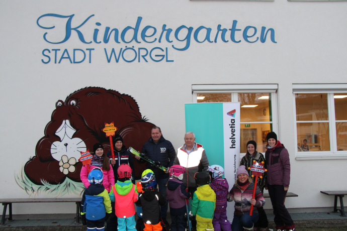 Skiwoche des Kindergartens Grömerweg