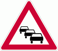 Straßensperre Straßensperre