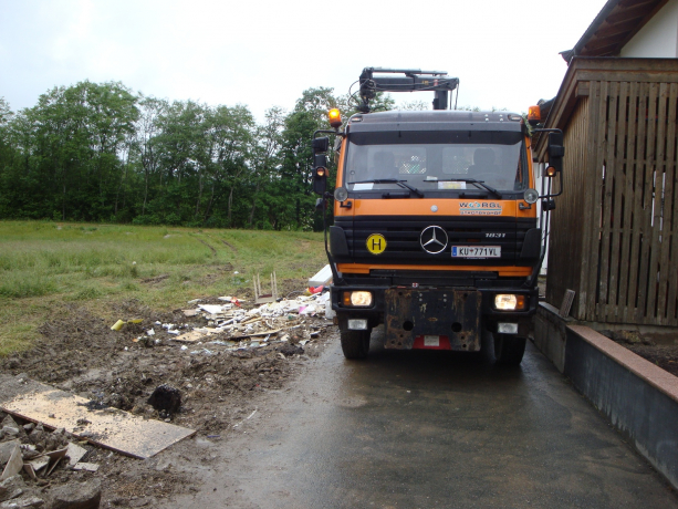 Stadtbauhof von Wörgl hilft der Bevölkerung von Kössen