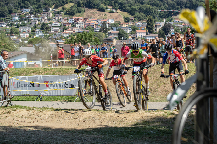 Lorenz Ludwiczek bei den MTB Europameisterschaften