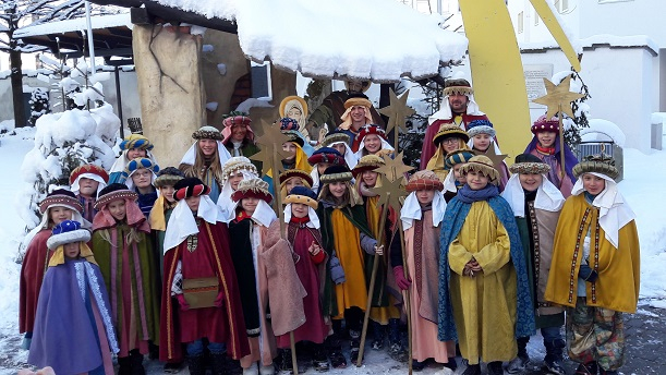 Sternsingeraktion in Wörgl