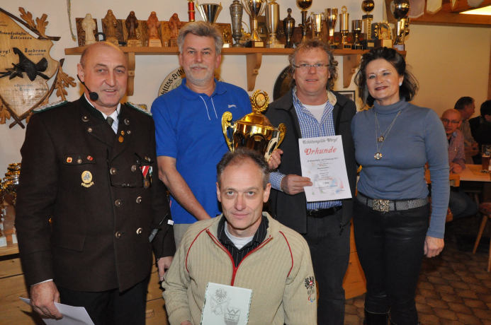 Sieger Herrenklasse - OSM Bauhofer, Dr. Wibmer Daniel, Aufschnaiter Hubert, Mohn Manfred, Bgm. Wechner Hedi