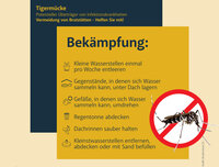 Tigermücken - Vorsorgemaßnahmen Tigermücken - Vorsorgemaßnahmen