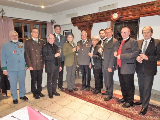 Traditioneller Neujahrsempfang des Kameradschaftsbundes