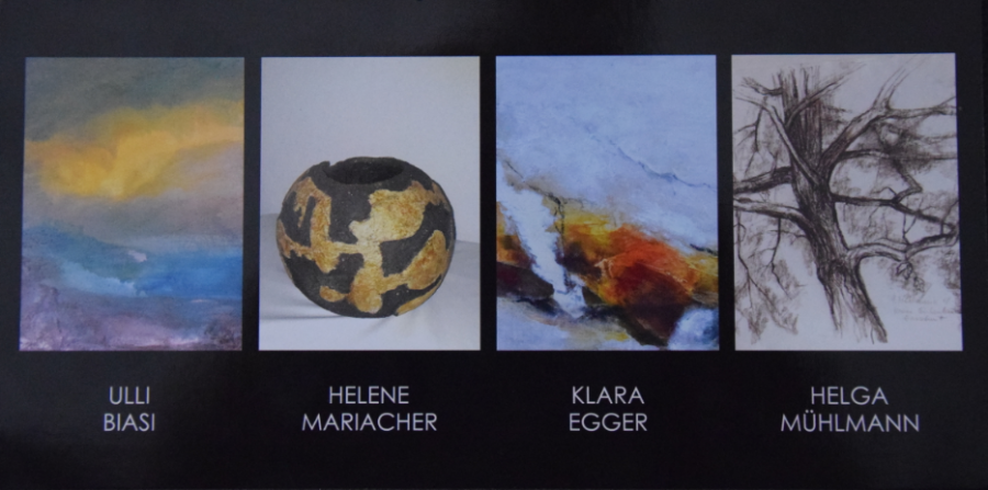 Vernissage mit vier Künstlerinnen Vernissage mit vier Künstlerinnen