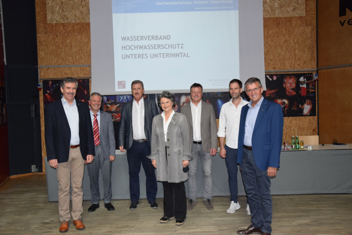 Wasserverbände im Unterinntal konstituiert: Hochwasserschutz in den Händen der Gemeinden Wasserverbände im Unterinntal konstituiert: Hochwasserschutz in den Händen der Gemeinden