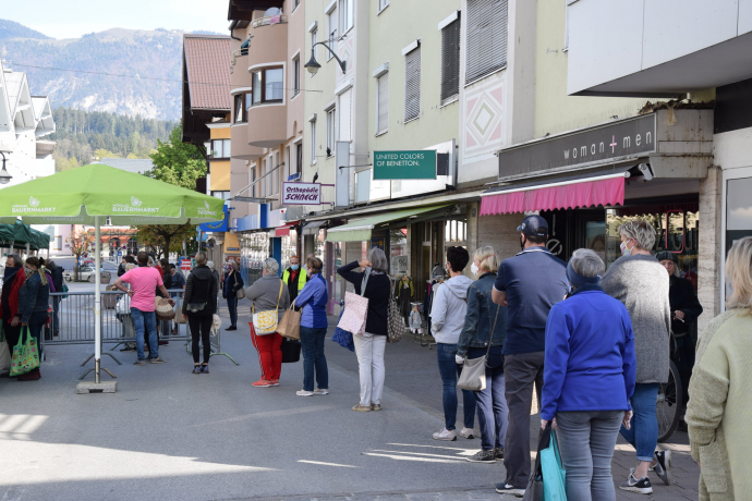 Wörgler Bauernmarkt wiedereröffnet