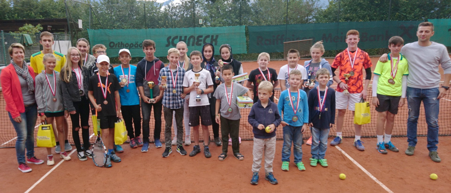 Wörgler Jugendstadtmeisterschaften im Tennis