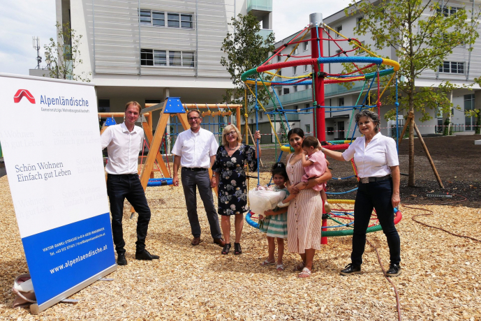 Wohnanlage der Alpenländischen in Wörgl übergeben Wohnanlage der Alpenländischen in Wörgl übergeben