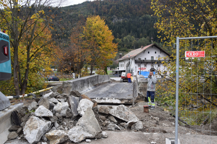 Zehenthofer-Brücke wird vorübergehend geöffnet