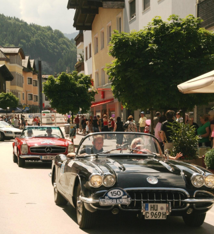 Alpenrallye in der Bahnhofstraße