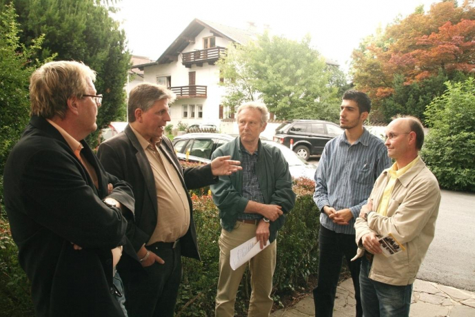  GF Kayahan Kaya, Vorstandsmitglied Michael Pfeffer, Obmann-Stv. Arno Abler, GR Ernst John, GR Herbert Kronberger zeigten großes Interesse am IGZ-Wörgl