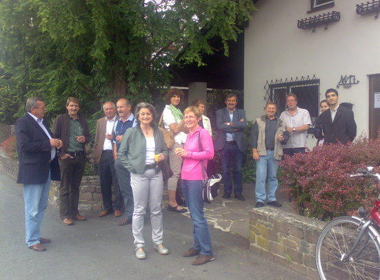 Gemeinderat von Bad Häring im Gespräch mit Vertretern der Stadt Wörgl und des IGZ