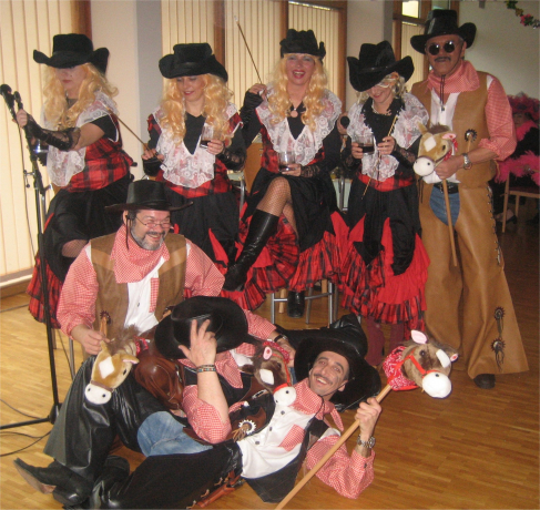 Faschingsgruppe des Seniorenheim Wörgl