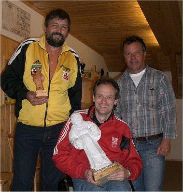 Team der SG-Wörgl v.l. Achrainer, Aufschnaiter, Stecher