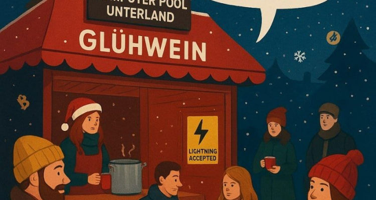 CryptoCircle-Stammtisch beim Christkindlmarkt in Wörgl