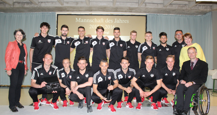 Mannschaft des Jahres: die Kampfmannschaft des SV Wörgl.