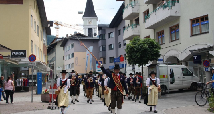 Einmarsch der Stadtmusikkapelle Wörgl