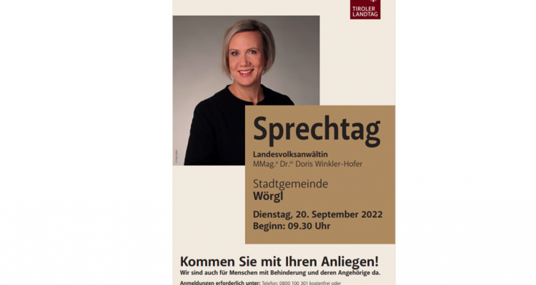 Sprechtageankündigung Sprechtageankündigung