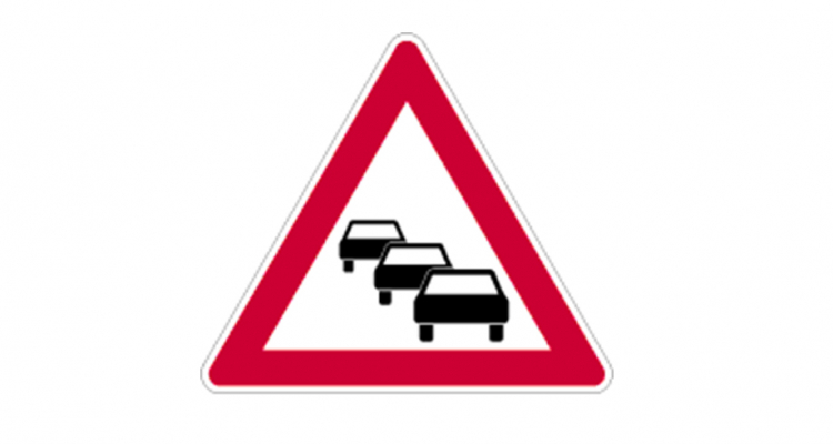 Verkehrsbehinderung Verkehrsbehinderung