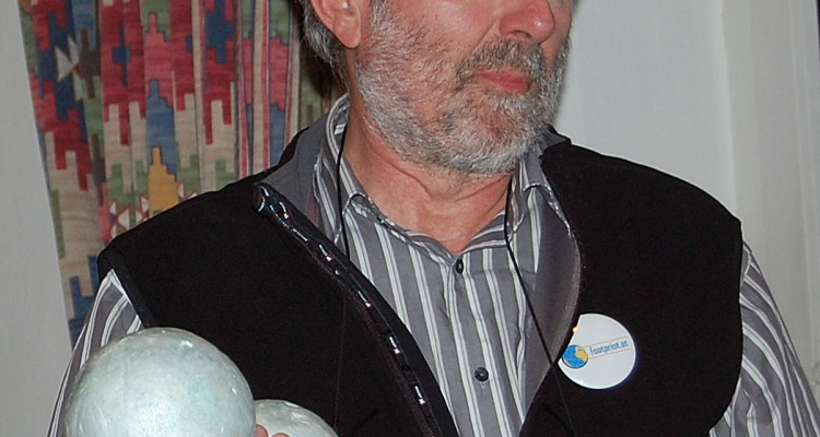 Wolfgang Pekny, Initiative "footprint Austria" bei seinem Kurzvortrag bei der Veranstaltung "Wertvolles Wörgl"