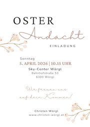 Einladung Osterandacht 2026