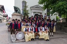 Die Musikkapelle im Jahr 2012 Die Musikkapelle im Jahr 2012
