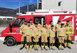 Die Gruppe der FF Kundl bei der Ortsreinigung