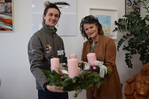 Adventgruß von bellaflora