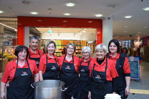 Ansturm auf Fastensuppe