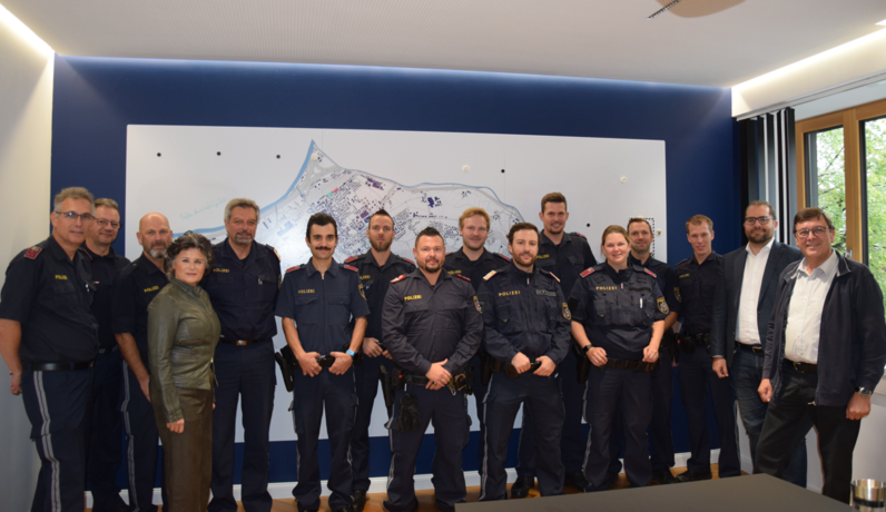 Antrittsbesuch bei der Bürgermeisterin Antrittsbesuch bei der Bürgermeisterin
