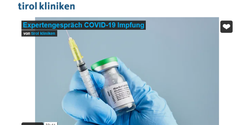 COVID-19-Impfung – Fragen und Antworten! COVID-19-Impfung – Fragen und Antworten!