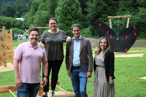 Der neue Bewegungspark am Aubach in Wörgl