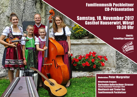Eine volksmusikalische (Heim)Reise - der Familienmusik Puchleitner